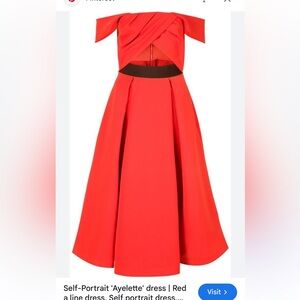 Self Portrait Ayelette Midi dress US 8